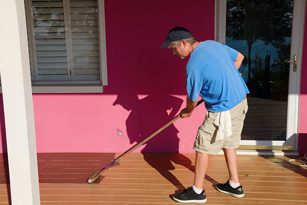 Exterior House Staining